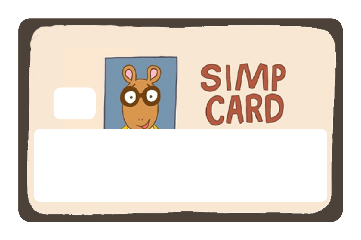 Simp Card Skin โ Blitzโข Covers