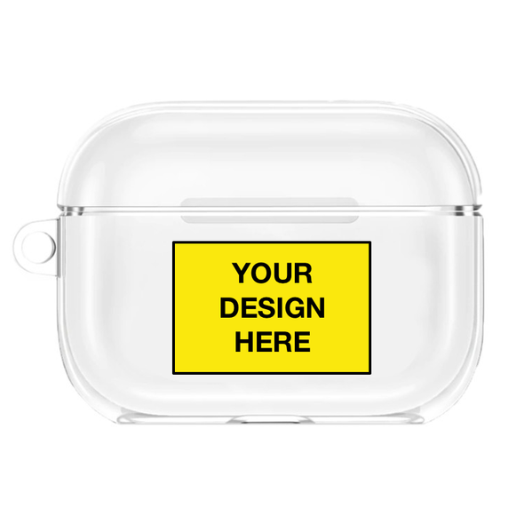 Transparent custom case for Airpods Pro