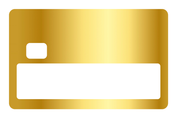 Gold Credit Card Cover